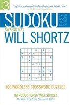 Sudoku Easy To Hard Will Shortz  Puzzle Numbers Wordless.New Book.[Paperback] - £6.25 GBP