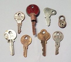 Vintage Keys Key Lot Pundra Ivano Bode &amp; Bode EAT Etc. As Found - $8.95