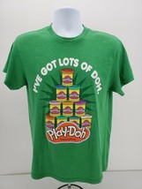 Play-Doh Medium Shirt I&#39;ve Got Lots of Doh Green - $16.74