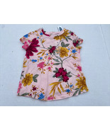 Toddler Old Navy Girls Tee Shirt Pink Floral Print Baby - £7.84 GBP