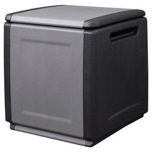 vidaXL Dark Grey Polypropylene Garden Storage Box 30x20x15 Inches - $2,635.93 MXN