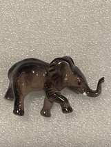 1.5&quot; Tall Small Darker Gray Elephant Figurine w/Tusks *Pre-Owned/Display... - $11.99