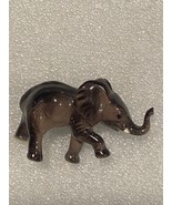 1.5&quot; Tall Small Darker Gray Elephant Figurine w/Tusks *Pre-Owned/Display... - €10,32 EUR