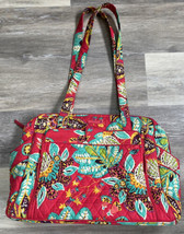 Vera Bradley Large Stroll Around Baby Diaper Bag Cotton Rumba Retired Pr... - £23.70 GBP