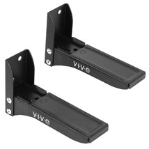 Vivo Steel Soundbar Speaker Dual Adjustable Wall Mount Brackets - $45.99