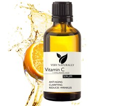 Vitamin C Face Serum Cream with Hyaluronic Acid Anti Ageing Aging Anti Wrinkle - £13.36 GBP