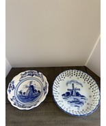 Vintage Ter Steege B.V. Delftware Royal Twicket Holland  Lattice bowl & ... - $349.69 MXN Vintage Ter Steege B.V. Delftware Royal Twicket Holland  Lattice bowl & ... - $349.69 MXN