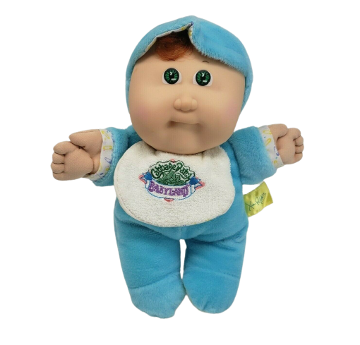 Primary image for VINTAGE 1987 CABBAGE PATCH KIDS BABYLAND RED HAIR STUFFED ANIMAL PLUSH TOY DOLL