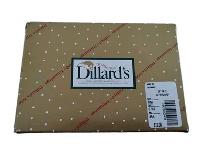 Dillard's Trimmings Vintage Set (2) Hearts Handcrafted Ornament Made in Germany Item image 4