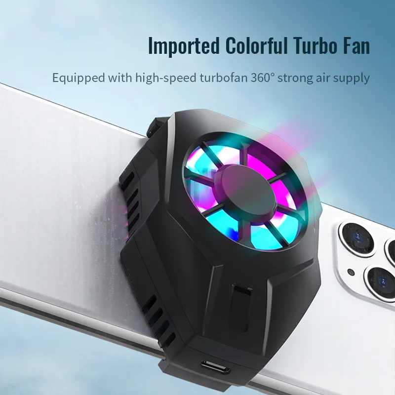 House Home Portable Cooling Fan Game Mobile Phone Cooler USB Powered Radiator Fo - £37.52 GBP