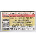  GUINNESS FLEADH 1999 TICKET STUB CHICAGO MOTOR SPEEDWAY IRELAND - $9.25 CAD