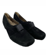 Josef Seibel Women&#39;s Black Suede Comfort Shoe #87460 Euro 40, US 9 - $39.04 CAD