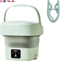 6L Portable Folding Mini Washing Machine for Travel, Dorms, and Small Loads New - £24.67 GBP+