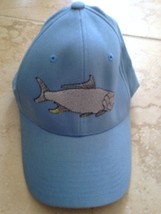 hatco adult fishing baseball cap one size fits most blue - $19.99