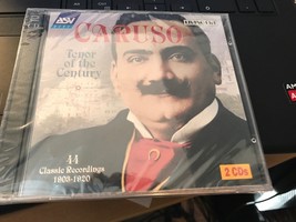 Caruso Tenor Of The Century 44 Classic Recordings 1903-1920 cd SEALED BMG - £22.00 GBP