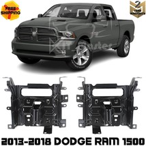 Front Bumper Brackets Left Driver &amp; Right Passenger For 2013-2018 Dodge Ram 1500 - $64.03
