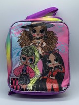 MGA Kids LOL Surprise OMG Reusable Lunch Box Insulated Soft Bag NEW - $9.95