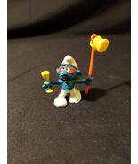 The Smurfs Carnival Smurf with Lantern Celebratory 20107 Rare Display Fi... - $197.14 MXN