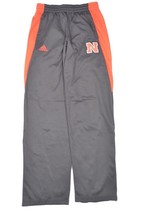 Nebraska Cornhuskers Sz Small S Black Red Adidas Athletic Workout Pants - £7.85 GBP