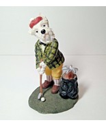  Macduff the Golfer - Dog Figurine - Dog Days Collection 1997 Dezine LTD... - £19.90 GBP