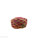 Men Turban Top Hat Indian Handmade Cotton Blend Safa Red Pagri 7 (22&quot;) M... - £31.45 GBP