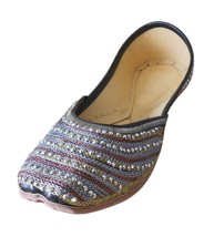 Women Shoes Traditional Jutti Indian Handmade Leather Flip-Flops Mojarie... - £38.36 GBP