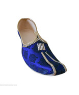 Men Shoes Indian Sherwani Handmade Wedding Khussa Loafers Mojari US 6 - £43.82 GBP