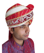 Men Hat Indian Handmade Designer Turban Top Hats Sherwani Pagri Groom Pa... - £39.32 GBP