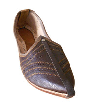 Men Shoes Indian Handmade Leather Casual Espadrilles Mojaries Flat US 8 - £43.96 GBP