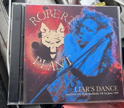 Robert Plant Live in Sheffield, UK 6/1/90 “Liar’s Dance” Rare 2 CDs Good Sound - £19.98 GBP