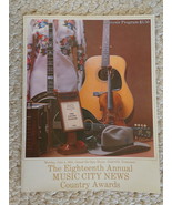 SOUVENIR PROGRAM JUNE 4, 1984 MUSIC CITY COUNTRY AWARDS (#1784) - $14.99