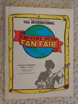 Souvenir Program June 10-16, 1985 Int’L Country Fan Fair (#1785) - £19.74 GBP