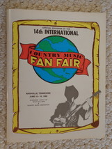 SOUVENIR PROGRAM JUNE 10-16, 1985 INT’L COUNTRY FAN FAIR (#1785) - £19.58 GBP