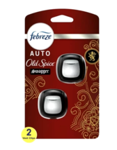 Febreze Car Vent Clip Air Freshener, Old Spice Swagger, .07 Fl. Oz, Pack of 2 - £10.18 GBP