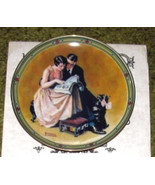 A Couple&#39;s Commitment by Norman Rockwell Ltd Ed Plate #2 - £7.81 GBP