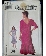2 Simplicity Patterns 7845 &amp; 6372 Sz 6-8-10 Misses Dresses &amp; Skirts - £0.77 GBP
