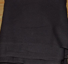 Black Semi-Sheer Crepe Chiffon Fabric 45&quot; W Ide Units $4 Per Yard - £3.19 GBP