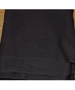 BLACK Semi-Sheer CREPE CHIFFON Fabric 45&quot; wIde units $4 per Yard - £3.14 GBP