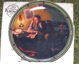 a Young&#39;s Man Dream by Norman Rockwell Ltd Ed Plate #5 - £7.80 GBP