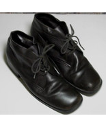 DARK BROWN Prairie Leather Boots Size 8 1/2 M Bootalino&#39;s - $24.67 CAD