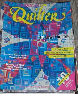 AMERICAN QUILTER Magazine Summer 1984 - $1.25