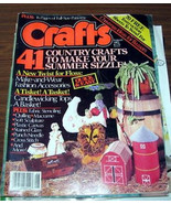3 Vintage CRAFTS MAGAZINES Country Crafts August 1983, 1986 &amp; 1996 - £1.39 GBP