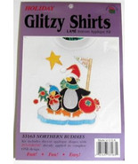 Full Color Iron-on LAME&#39; Applique Kit Holiday Gllitzy Shirts NIP - $4.10 CAD