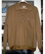 DARK TAN Heavy Fleece PULLOVER SHIRT Size XX Weatherman NWOT - $17.77 CAD