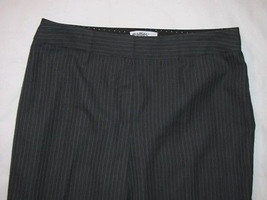 Ladies Charcoal Polyester Rayon Pants Size 10 Realities - £12.48 GBP