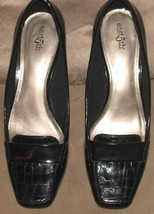 Ladies BLACK HEELS PUMPS Shoes Size 9 M East 5th - $9.99