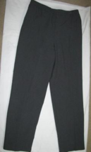 GREY Polyester PANTS Pull-on Misses Size 14 No Label - £7.02 GBP