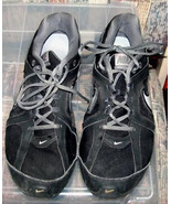 Men&#39;s BLACK &amp; GREY Casual Sneakers Shoes Size 11 1/2 Nike - €12,85 EUR