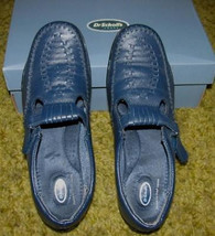 Ladies BLUE Leather Shoes Size 9M Dr Scholl&#39;s - £12.59 GBP
