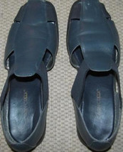 Muted Blue Closed Sandals Size 9M Cabin Creek - £7.91 GBP